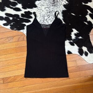 bke | mesh cutout tank top